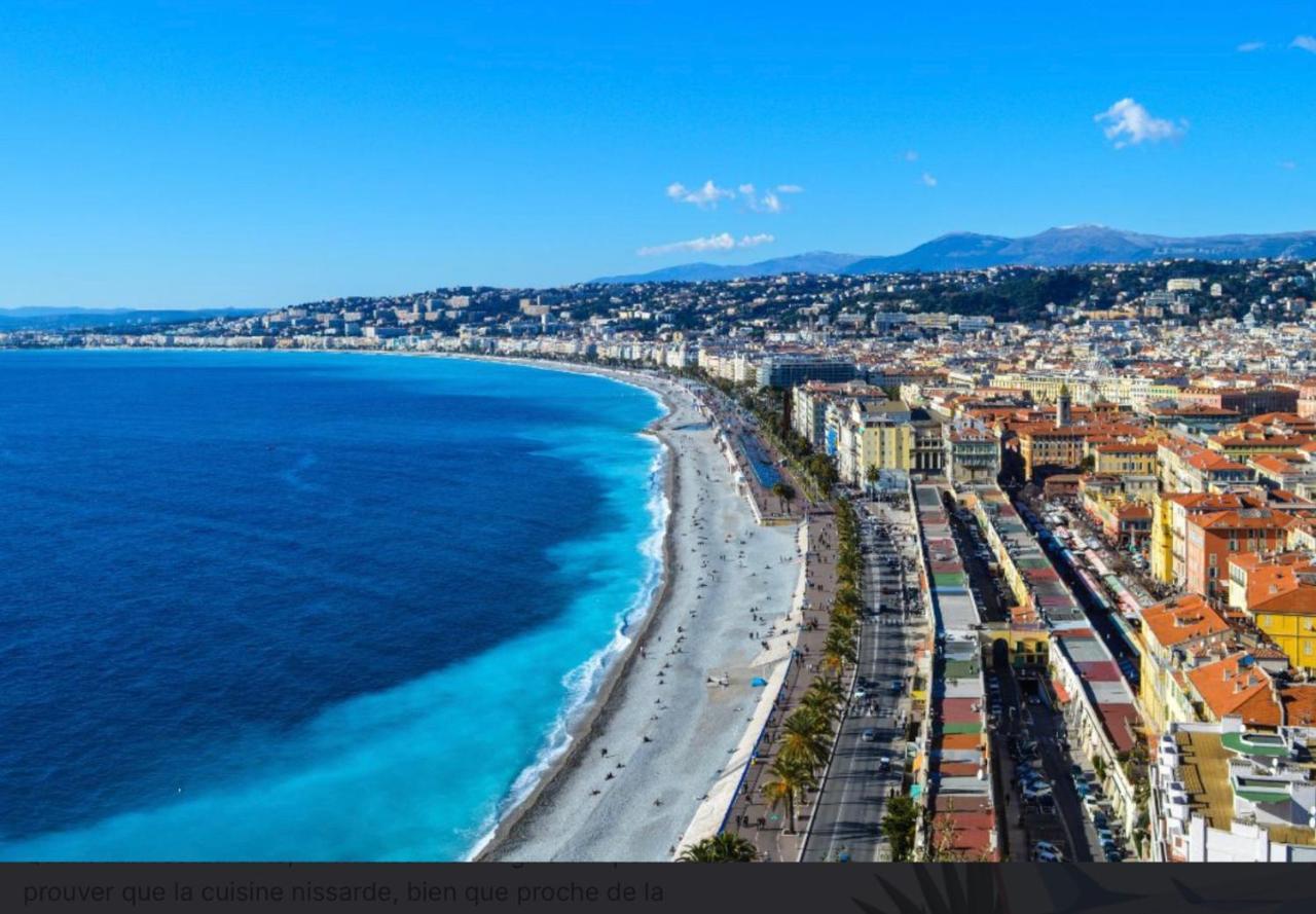 F2 Lumineux 8 Min A Pieds De La Plage Ніцца Екстер'єр фото